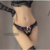 Women’s Mesh Lingerie Sheer Maid Bodysuit